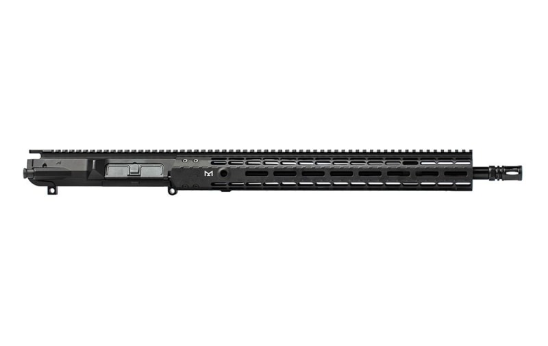 Aero Precision M5E1 Enhanced 18\" .308 CMV Complete Upper Receiver with 16.6\" Enhanced M-LOK Handguard - Anodized Black - APAR308233M25