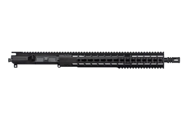Aero Precision M4E1 Enhanced Complete Upper, 16\" 5.56 HBAR MID-Length Barrel with 15\" Enhanced Quad Rail Handguard - Anodized Black - APAR600206Q97