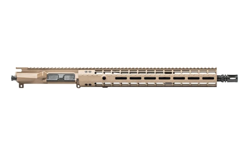Aero Precision M4E1 Complete Upper, 16\" .223 Wylde SS QPQ Mid-Length Barrel, EM-15 GEN 2 Handguard, FDE Cerakote - APAR600252M72