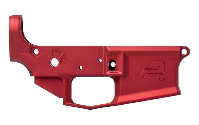 Aero Precision M4E1 Stripped Lower Receiver - Bordeaux Red Anodized - APAR600590C