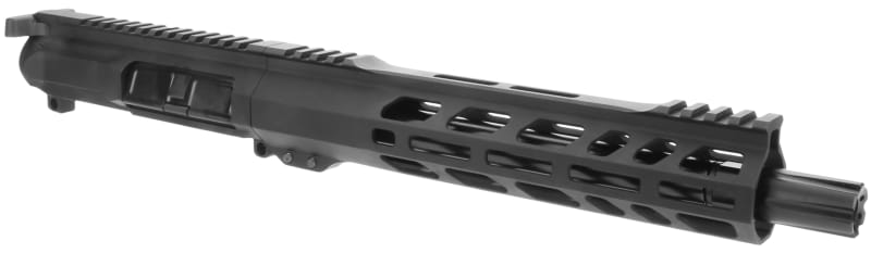 Tacfire 10" Complete Upper Assembly 9mm 1:10, Black - BU-9MM-10