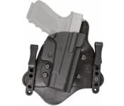 Comp-Tac C225GL052RBSN MTAC  IWB Black Kydex/Leather Belt Clip Fits Glock 19 Gen5