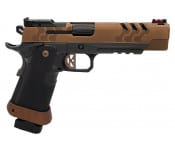 Kimber Mfg.,inc 3500052 2K11 Target (OR) 13+1 5" High Polished w/ Coyote PVD, Brush Polish Flats w/ DLC Coating Stainless Steel Slide Aluminum Grip