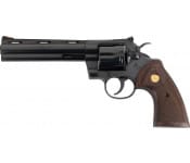Colt ZPYTHONBP6WTS Python .357 Magnum 6" Barrel 6rd Revolver, Blued W/ Walnut Colt Medallion Grips - Minor Cosmetic Blem