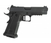 Military Armament Corporation MAC 9 DS, Semi Automatic, 9mm Double Stack 1911, 4.25" Barrel, Optic Ready, (2) 17rd Magazines, Black - 12500014