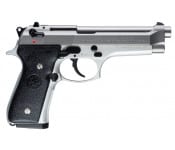 Beretta JS92F520M 92 DA/SA 9mm 4.9" 15+1 Black Synthetic Grip Stainless Steel
