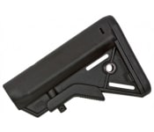 B5 Systems BRV1082 Bravo Stock  Black Synthetic for AR-15 with Mil-Spec Receiver Extensions (Tube Not Included)