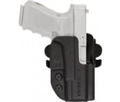 Comp-Tac C241GL051RBKN International  OWB Black Kydex Belt Slide/Paddle Fits Glock 19/23/32 Gen1-4