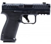 Canik HG8328-N Mete MC9 Prime, Compensated Slide with 3.64" Ported Barrel, Optic Ready, 2-17rd Magazine, Holster, Night Fision Night Sights,  Black