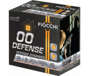 Fiocchi 12EX00BK 12 Gauge 00 Buckshot, 9 Pellet, 2.75",  Blue Hulls  *LTD*  25 Round Boxes - 250 Shot Case