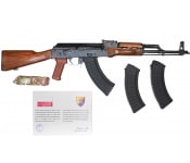 Pioneer Arms Forged AK-47 Laminated, Limited Edition 400 Unit Run, Pomeranian Military District Rifle, 7.62x39, S/A, Sling, 3-30 Rd Mags, Polish Mfg, 