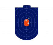 Birchwood Casey 35714 Dirty Bird Silhouette Target Silhouette Tagboard Target 12" x 18" 100 Per Pkg