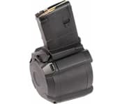 Magpul MAG576-BLK PMAG D-60 GEN M3 Black Drum 60rd 223 Rem, 5.56x45mm NATO for AR-15, M16, M4