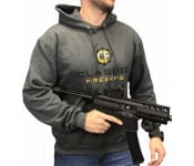 Classic Firearms Hoodie - Charcoal Gray