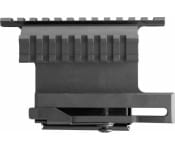 Aim Sports MK004S AK Dual Side Rail Mount Black Anodized Quick Release Picatinny Rail Mount Aluminum AK-47