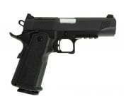 Tisas 1911 Carry B9R DS 9mm 4.25 Barrel 17rd Semi-Auto Pistol With Flared Magwell, Ambi Safety - Optics Ready