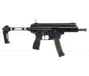 Springfield Armory Kuna 9mm Semi-Auto Pistol, Roller Delayed Blowback, w/ Strike Industries Folding Brace, Hybrid Flip Up Sights, (2) 30rd Magazines - KN9069B-FSA
