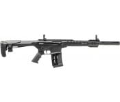 GForce Arms GF25 Semi-Automatic 12 Gauge AR-12 Shotgun, 18.5" Barrel, M-LOK Handguard, (1) 5 Round Magazine - Black - GF25DBLK