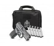 Springfield Hellcat OSP 9mm 3" Barrel 11rd Semi-Auto Pistol W/ U-Notch & Tritium Sights, Optics Ready - Gear Up Bundle Includes (4) 11rd Mags, (1) 13rd Mag, & Range Bag