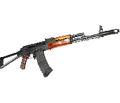 Riley Defense AK-74 Semi-Automatic Rifle 16" Barrel 5.45x39 30rd - Side Folding Stock W/ Teak Wood Furniture - RAK74-C-SF