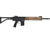Brigade Manufacturing Makasi 5.56 Nato/.223, Semi-Automatic Rifle, 16" Barrel, 12" Quad Rail, Midnight Burnt Bronze - M561166NQ