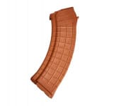 Pioneer Arms 7.62x39mm 30 Round Brown Waffle AK-47 Magazine- Polish Designed -US Manufactured Class 7 Depot- 922r Compliant- POL-AK-762-MAG-BROWN