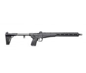Kel-Tec SUB2000 Gen3 Semi-Automatic 9x19mm Rifle, 16.15" Black Nitride Steel Barrel, 15+1 Capacity - Black - SUB2K9GLKBLK