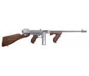 Auto Ordnance T150DCR Thompson 1927A1 Deluxe .45 ACP 16.5" Barrel 50rd Semi-Auto Rifle, Hard Chrome Plated - Includes 20rd Stick Mag & 50rd Drum