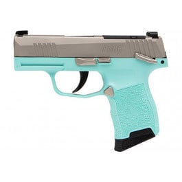 Sig Sauer 365380REBMS P365 3.1″ XRAY3 DAY/NGT SGT 10-SH Robbin Eggs