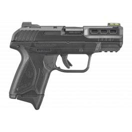 Ruger 3839 Security-380 10+1/15+1 3.42″ Black Oxide Barrel, Black Serrated Steel Slide, Black Polymer Frame w/Accessory Rail, Black Polymer Grips