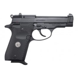 Girsan 390817 MC14BDA 380 ACP 13+1 3.80″ Black Steel Barrel, Black Serrated Steel Slide, Stainless Aluminum Frame w/Beavertail, Black Polymer Grip