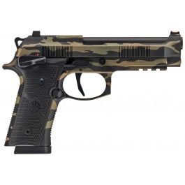 Beretta 92XI American Combat, 9MM, 4.70″ Barrel, 15 Rds, Tiger Stripe Camo – 082442989174