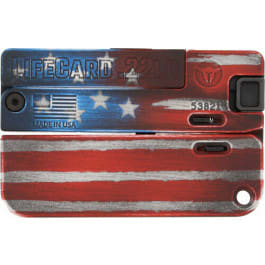 TRAILBLAZER LIFECARD 22LR – SINGLE SHOT AMERICAN FLAG