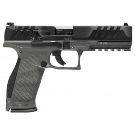 WALTHER ARMS PDP Full Size 9mm 5″ 18rd Optic Ready Pistol – Black / Gray
