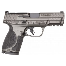 SMITH & WESSON M&P9 M2.0 METAL COMP 9MM 4″ OR 15RD NTS GRAY – 14101