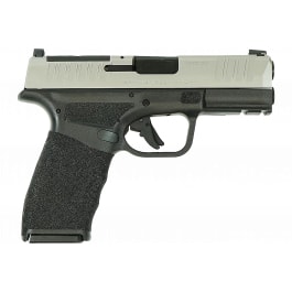 Springfield Hellcat Pro OSP Low Capacity Handgun 9mm Luger 10rd Magazines(2) 3′.7′ Barrel Stainless Slide/Black Frame