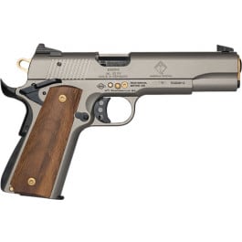 ATI GSG M1911 15th Anniversary Handgun .22 LR 10rd Magazine 5″ Barrel Wood Grip Gold Inlay | USA Gun Store