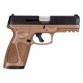 TAURUS G3 9MM BLK/BROWN 4″ 17+1 | USA Gun Store