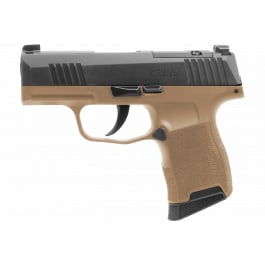Sig Sauer P365 Black / Coyote 9mm 3.1″ Barrel 10-Rounds Optic Ready