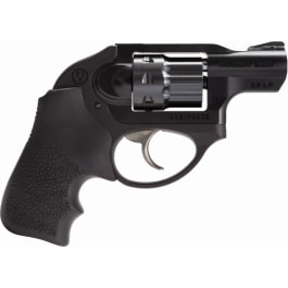 Ruger 5410 LCR Small Frame 22 LR 8rd 1.87″ Matte Black Aluminum Frame, Black PVD Cylinder, Hogue Tamer Monogrip Grip, Concealed Hammer