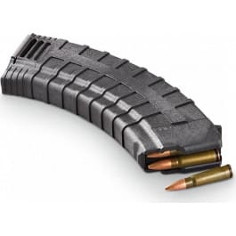 Tapco AK-47 30 Round Mag, Black Polymer 7.62x39 MAG0630 Black