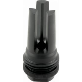 Silencerco Black Steel ASR Flash Hider, .7.62mm, 1/2-28 - AC1283