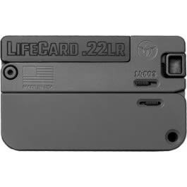 Trailblazer Firearms LifeCard LC2-CB Pistol, .22WMR/.22LR, 2.5″ Barrel, 1 Rd, Single Action, Folding Design, Aluminum Frame.
