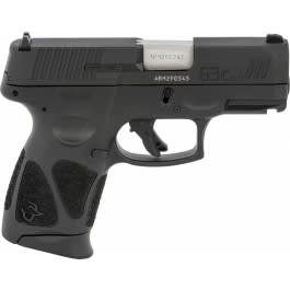 Taurus 1G3C931MA G3C *MA Compliant 9mm Luger Caliber with 3.26″ Barrel, 10+1 Capacity, Black Finish Picatinny Rail Frame, Serrated Matte Black Tenifer Steel Slide & Polymer Grip Includes 3 Mags