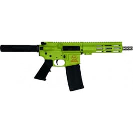 GLFA AR15 PISTOL 223 WYLDE – 7.5″ S/S BBL ZOMBIE SPLATTER