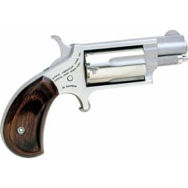 NAA MINI REVOLVER 22MAG 1 1/8 SS ROSEWOOD 5RD | USA Gun Store