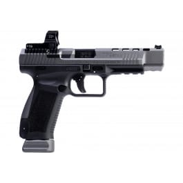 Canik TP9 SFx Tungsten 9mm 5.2″ Barrel 20-Rounds w/ MeCanik MO2 RDS