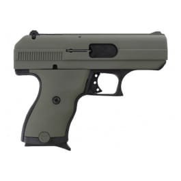 Hi-Point C9 916OD Pistol 9mm 3.5″ Barrel 8-Rd Semi-Auto Olive Drab, Adjustable Sights, +P Rated.