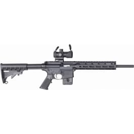 Smith & Wesson 12724 M&P15-22 Sport OR *CT, MA, MD, NJ Compliant 22 LR 16.50″ 10+1 Black Fixed Black Synthetic Stock Black Polymer Grip Right Hand S&W M&P Red/Green Dot
