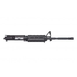 Aero Precision AR15 Complete Upper, 16" 5.56 Carbine Barrel with Pinned FSB, MOE Carbine - Anodized Black - APAR502503M64